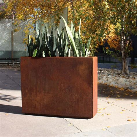 metallic series metal planter box|indoor metal planter boxes.